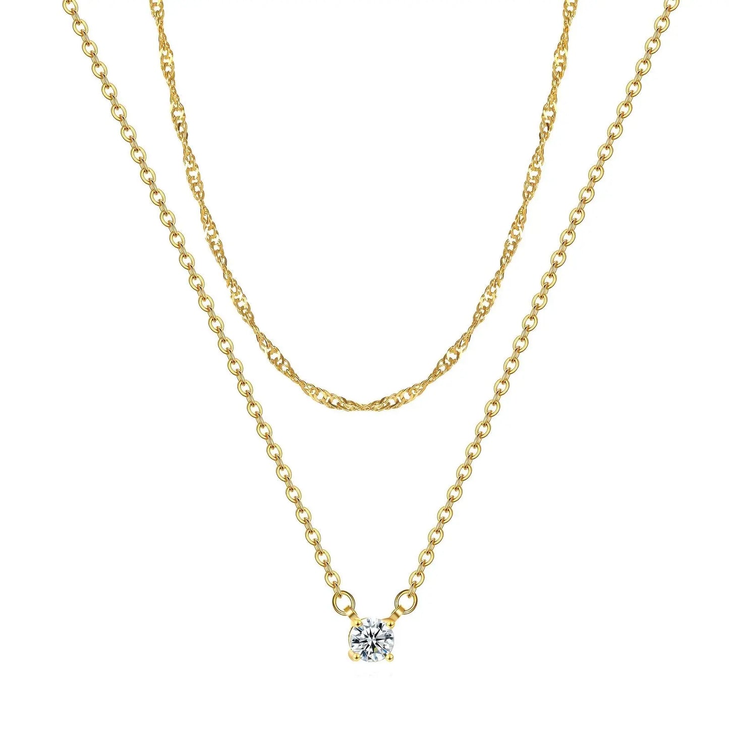Everyday Stack Necklace Merveille Jewelry