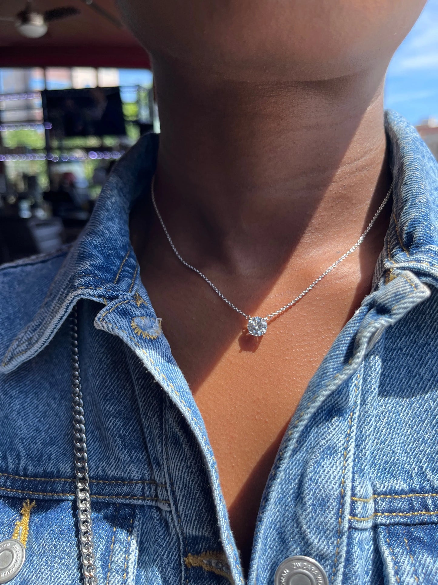 Harmony Stone Necklace Merveille Jewelry